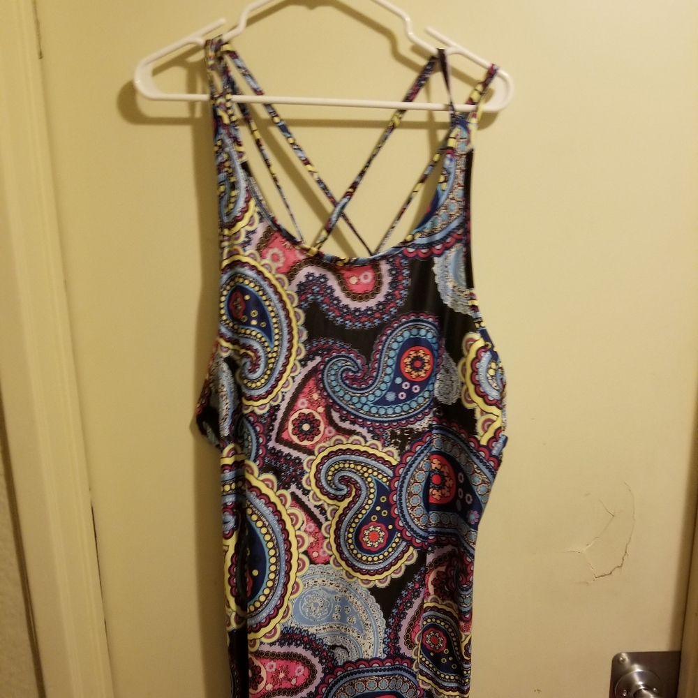 Cross strap sundress